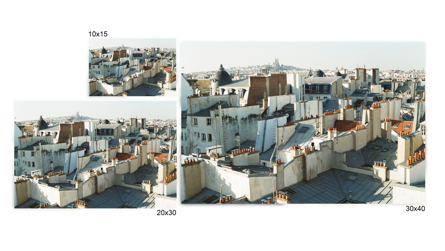 ARGENTIQUE - DÉDALE DE TOITS