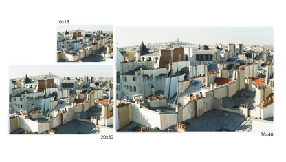 ARGENTIQUE - DÉDALE DE TOITS