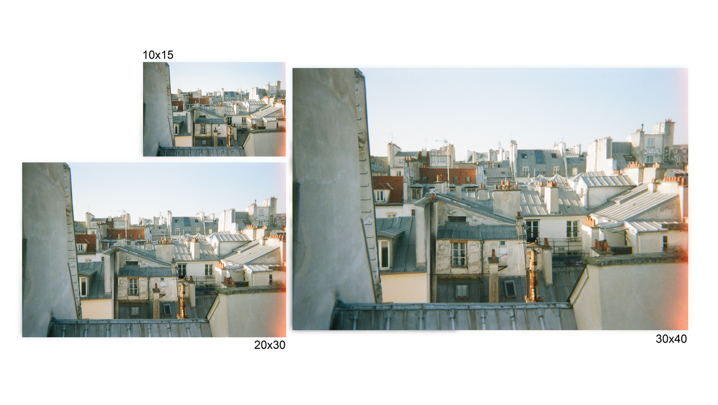 ARGENTIQUE - DÉDALE DE TOITS 2