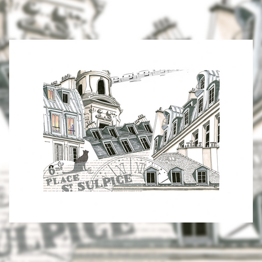 LE CHAT DE LA PLACE ST SULPICE