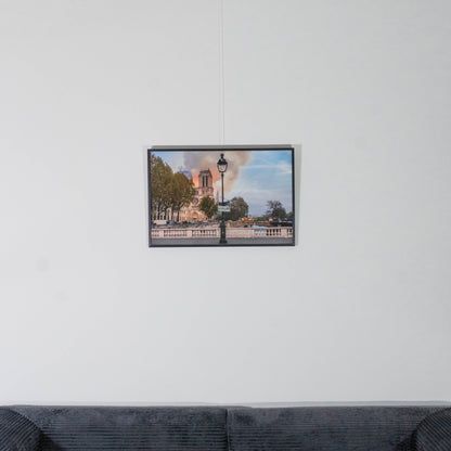 NOTRE-DAME DE PARIS + CADRE 40x60