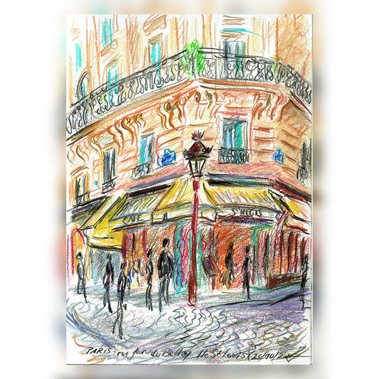 RUE JEAN DU BELLAY - ILE ST LOUIS