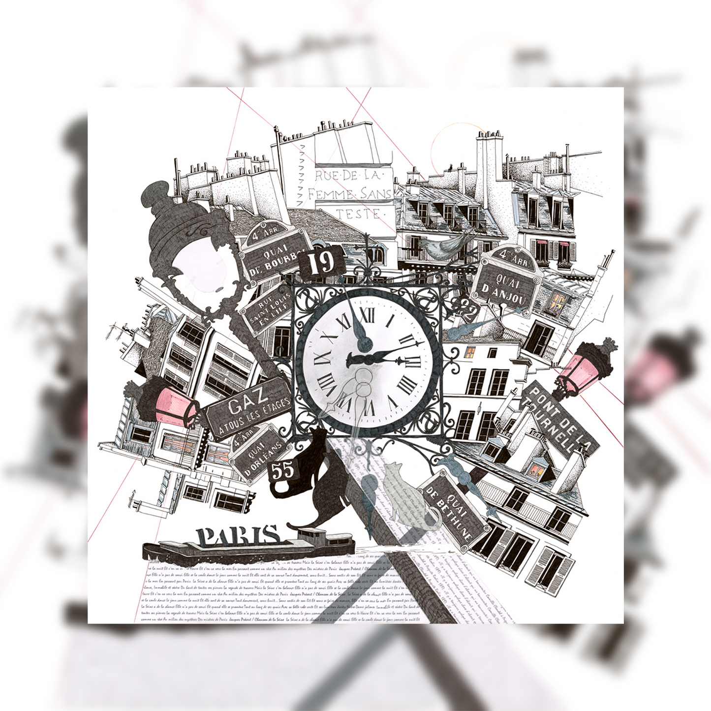 RUE DE LA FEMME SANS TESTE !