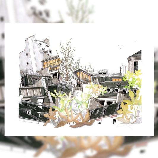 SUR LES JARDINS DE L'OBSERVATOIRE