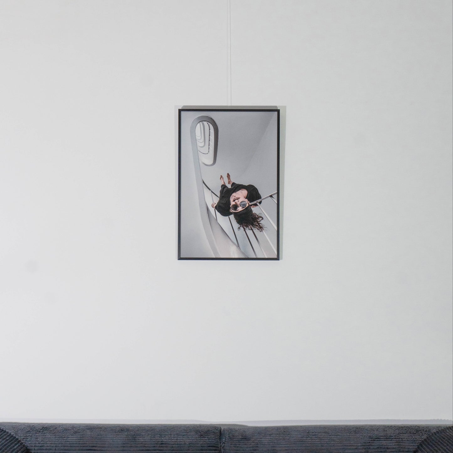 escalier photographie encadrée simon nogueira